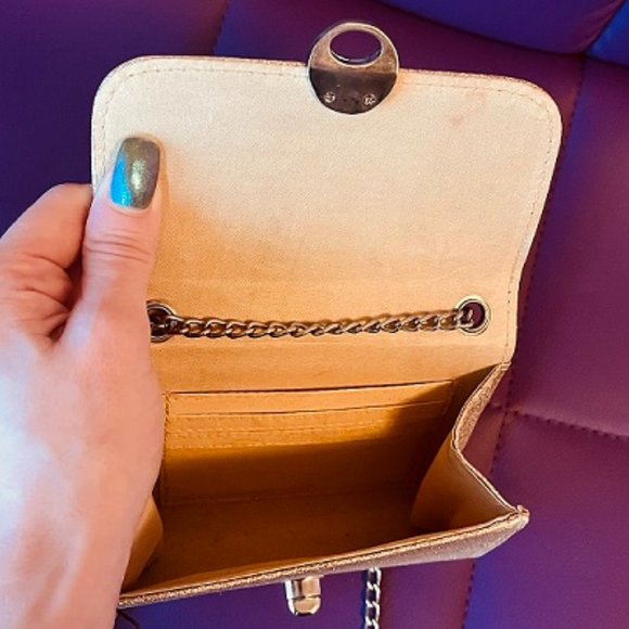 Payless Gold Glitter Purse/Clutch - Picture 3 of 5